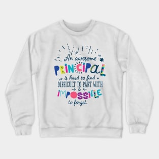 An Awesome Principal Gift Idea - Impossible to forget Crewneck Sweatshirt